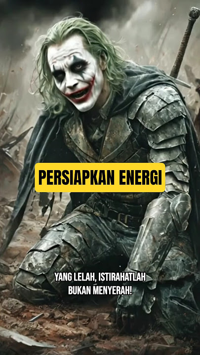 PERSIAPKAN ENERGI #shorts #ai #animation #motivation #joker