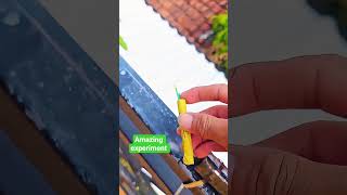 Mini Rocket Ping Through A Mini House Pipe Fun Experiment