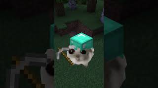 Minecraft POV: Обычный выход из шахты ночью. #майнкрафт #minecraft #шортс #приколы #мем