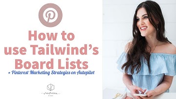 How to Schedule Pins using Tailwind: Board lists