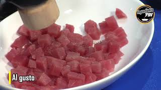 How to prepare fresh TUNA CEVICHE 791  ((Perfect Recipe)) │ Ingredient 791