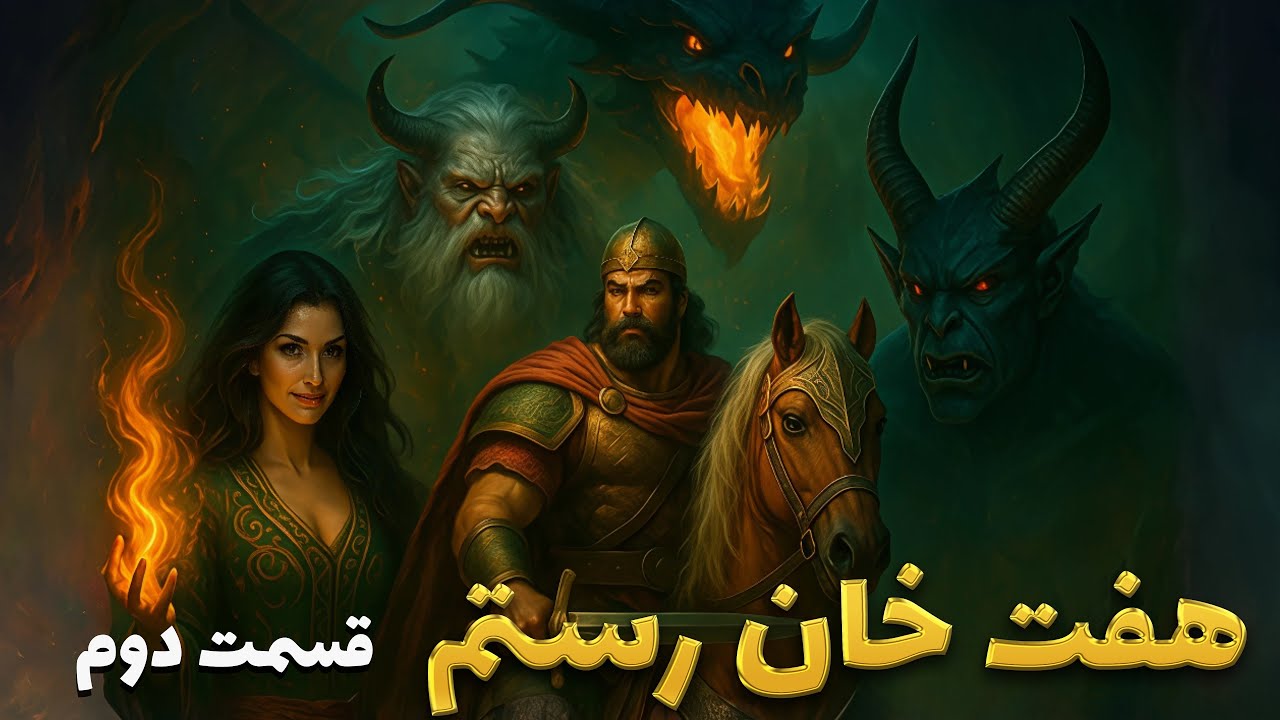 پویانمایی هفت‌خان رستم | قسمت دوم (پایان حماسه) انیمیشن دوبله فارسی 2025