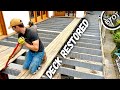 Diy deck makeover  start to finish part 1 of 2