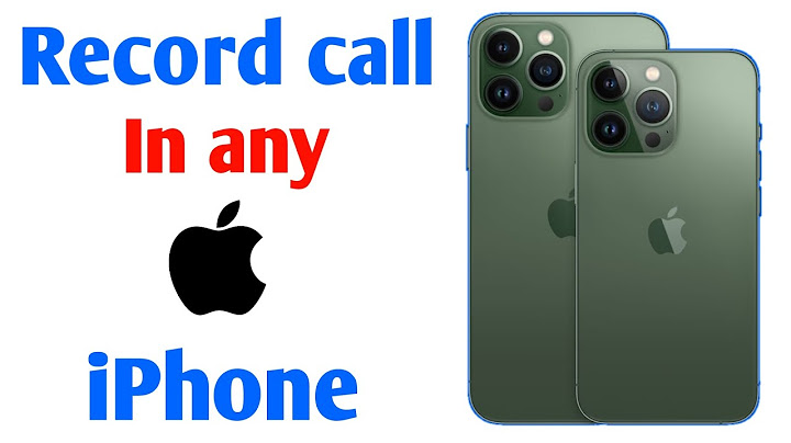 How do you record a call on your iphone