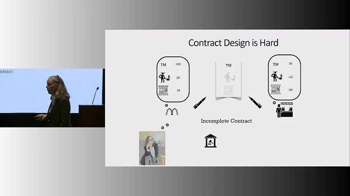 Gillian Hadfield "Incomplete Contracts and AI Alignment" (Disc: Paul Milgrom)