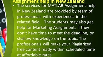 MATLAB Assignment Help in New Zealand
