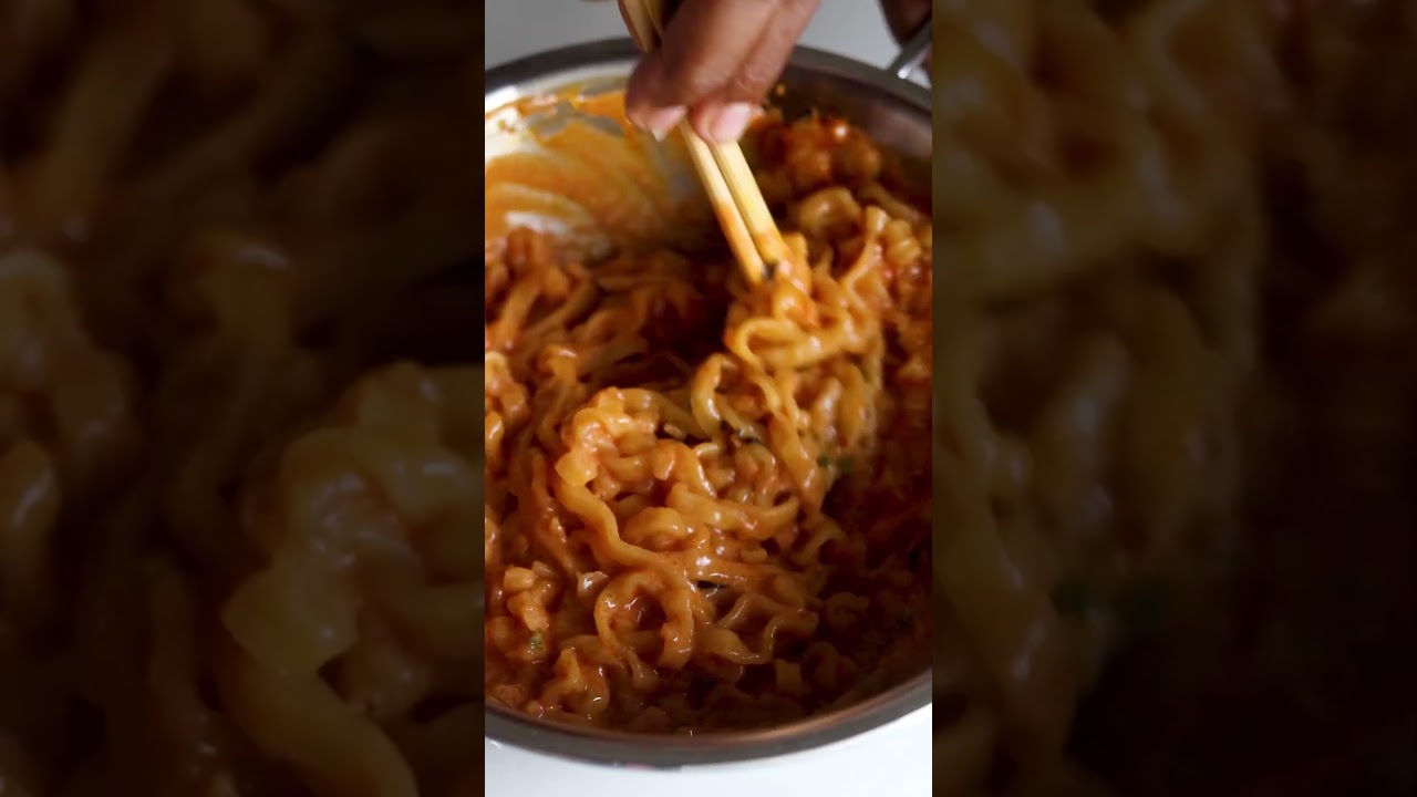 Creamy Buldak Ramen Hack You NEED to Try! 🔥🍜