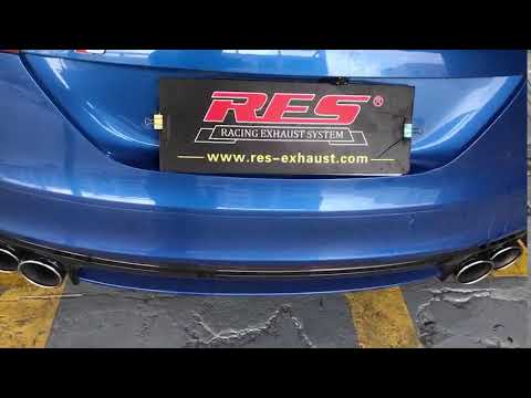 porsche boxster Audi TTS MK2 8J 2.0T/3.2 With RES Racing Exhaust System