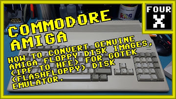 How to Convert Genuine Amiga Floppy Disk Images (IPF to HFE) for Gotek (FlashFloppy) Disk Emulator