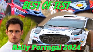 WRC VODAFONE RALLY PORTUGAL 2024 | BEST OF TEST RALLY1- Hyundai I20 & Ford Puma Full Attack Gravel‼️