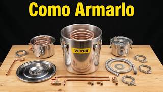 El destilador mas economico del mercado PARTE 2 - ARMADO