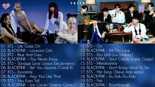 BTS (방탄소년단) & BLACKPINK (블랙핑크)- PLAYLIST 💙