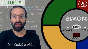 Simon Game JavaScript Tutorial for Beginners