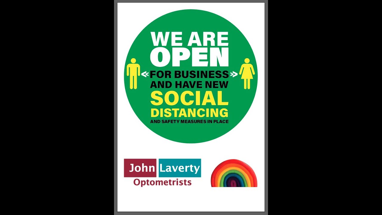 John Laverty Opticians an insight into changes with COVID-19