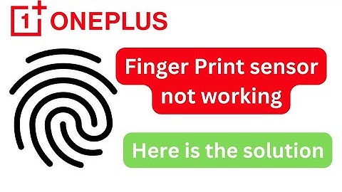 OnePlus Fingerprint sensor not working | #oneplus12R #fingerprint