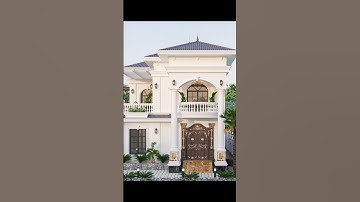 Biệt thự 2 tầng tân cổ điển đẹp thanh lịch trắng tinh khôi🌹😍