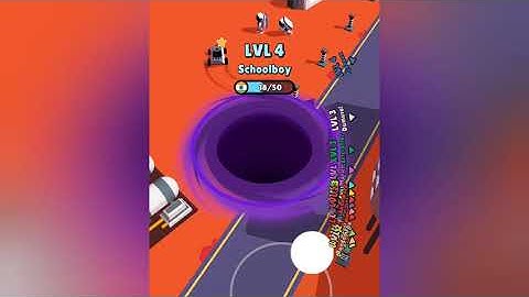 Hole.io New update Difficultly hard Android-ios Gameplay