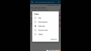Fuerza de Ventas Para una Empresa Modulo Visitas Entrega 4 screenshot 4