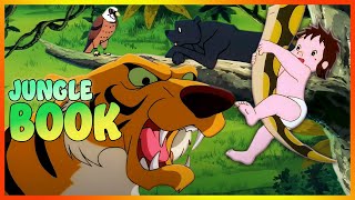 El libro de la selva - dibujos animados para niños | Mowgli pelicula completa