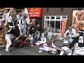 福泉&鳳だんじり祭 合同試験曳き: 万代横交差点 2018.09.23