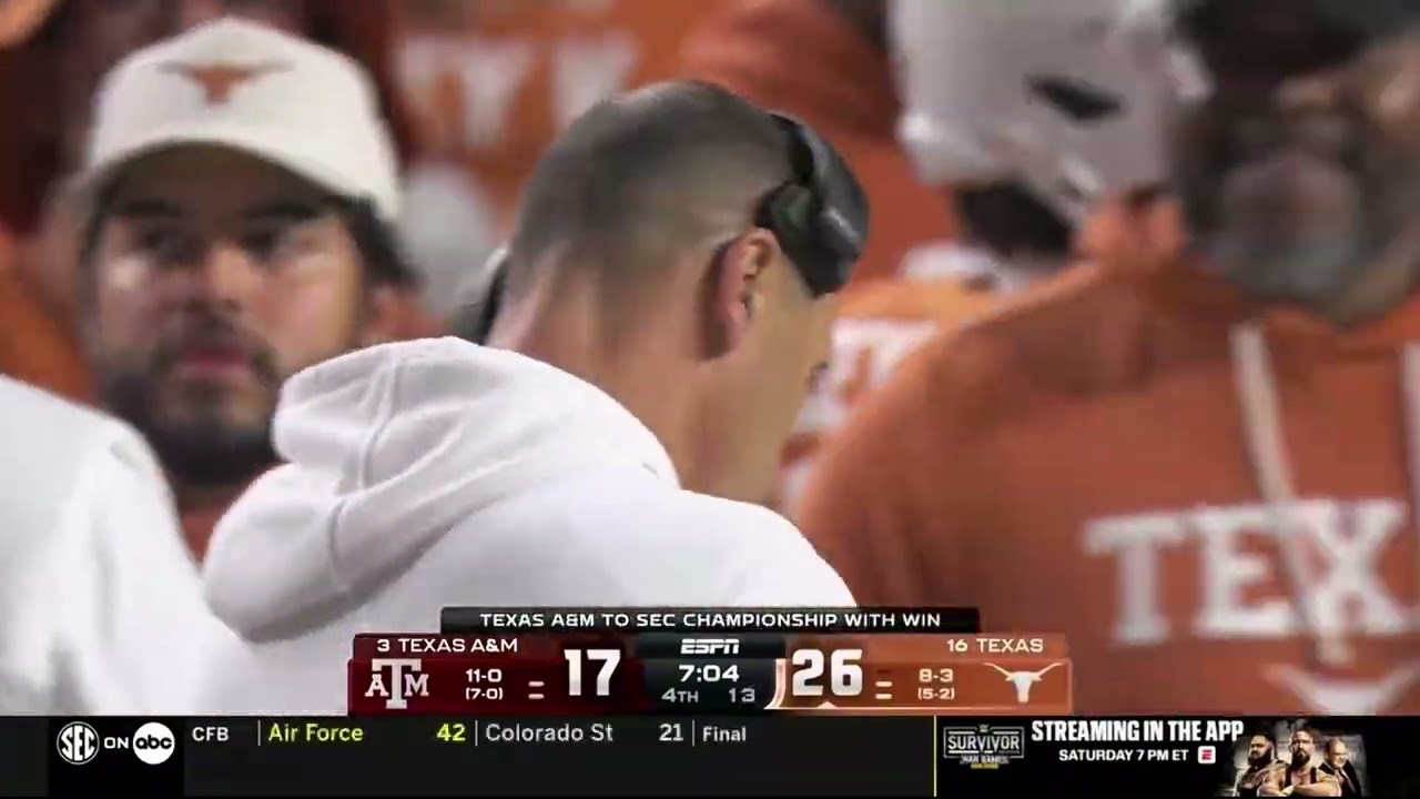 Arch Manning 35-yard touchdown run vs Texas A&M Week 14 College Football 