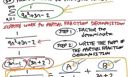 9.2 Lesson 4: Partial Fraction Decomposition and Telescoping Series