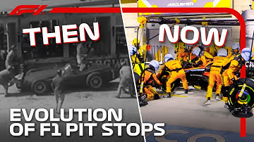 The Evolution Of F1 Pit-Stops! | DHL