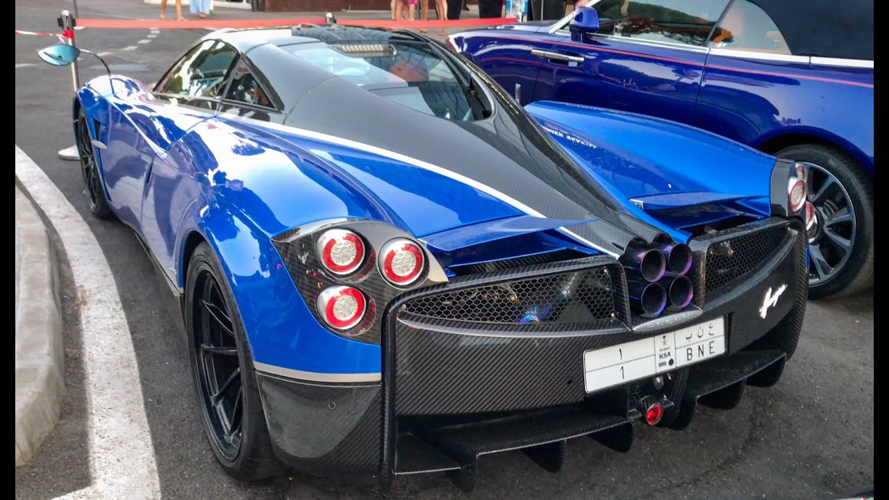 Pagani Huyara x2, Bugatti Chiron, Lamborghini Aventador ...