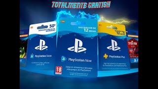 COMO CONSEGUIR TARJETAS PSN TOTALMENTE GRATIS EN 2024💯🏆