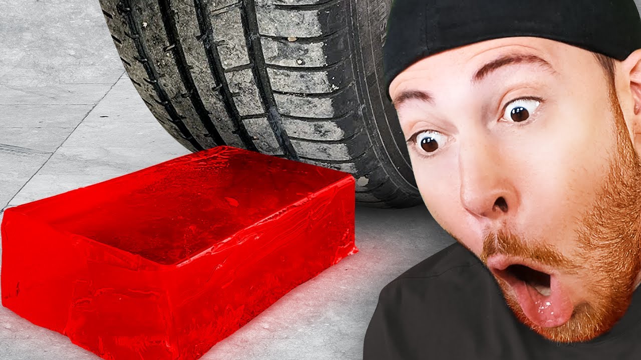 Jelly Block vs Car!