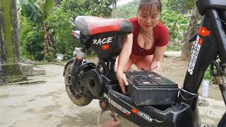 TIMELAPSE: Genius girl repairs and restores all types of engines to help poor family in the village