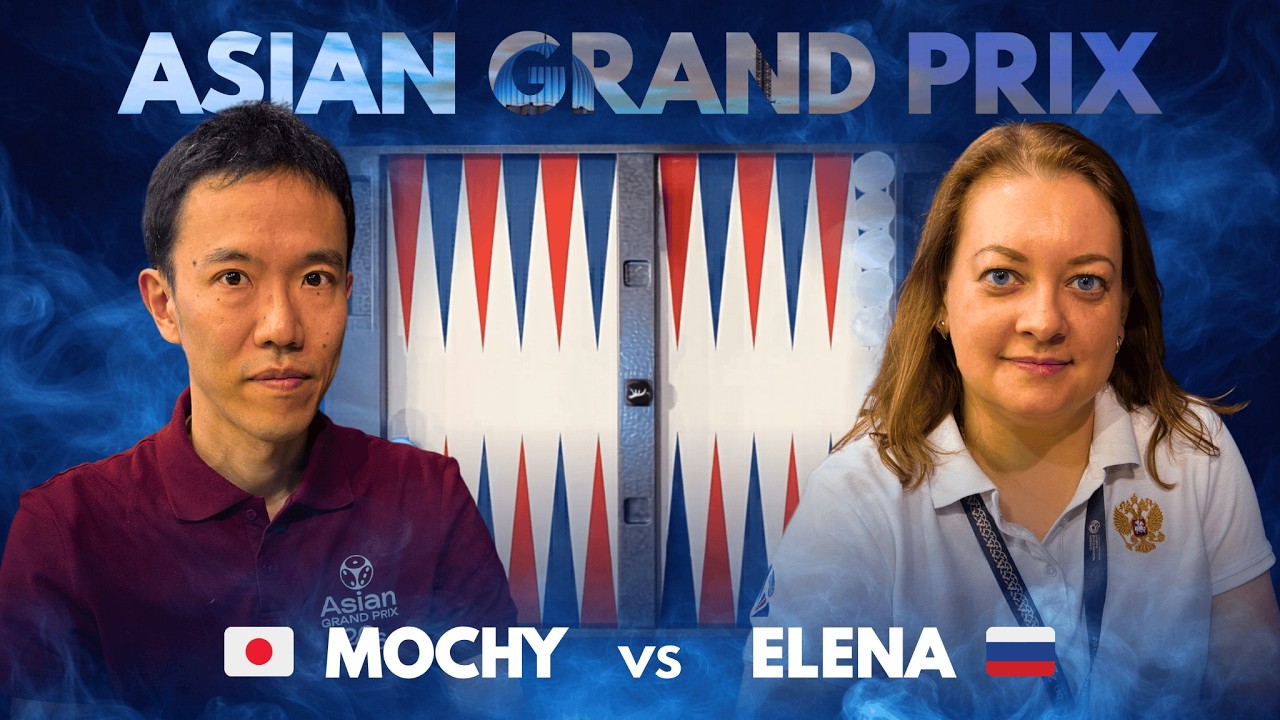 Mochy vs Elena Saukova ▸ Longgammon Round 3 | Backgammon Asian
