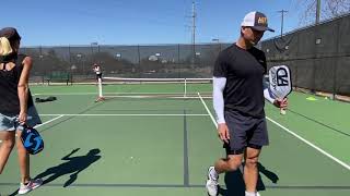 Pickleball Church  - Kersten Hallander/Martin Robertson vs Cindy Austin/Joel Hawaii - Cedar Park, TX