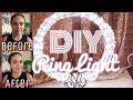 DIY RING LIGHT! | Every Small Youtuber Needs This! | As Told By Abby