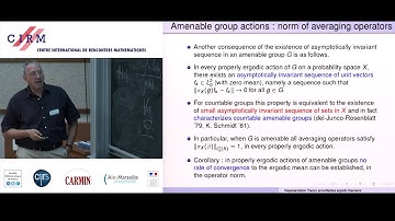 Amos Nevo: Representation theory, effective ergodic theorems, and applications - Lecture 1