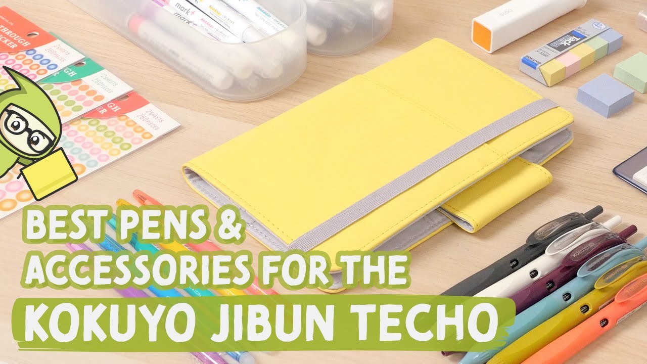 Best Pens & Accessories for the Kokuyo Jibun Techo YouTube