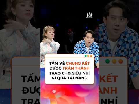 Tấm vé vàng vào chung kết được Trấn Thành trao cho siêu nhí có khả năng tính nhanh siêu phàm