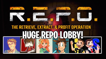 HUGE R.E.P.O Lobby!! /w Grian, Scar, Gem, Impulse & Skizz!