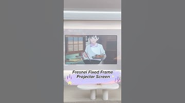 IN&VI-Fresnel Fixed Frame Projector Screen #projectorscreen