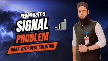 Redmi Note 9 No Signal Problem Repair | Online Class Live Repair | SMZ Institute