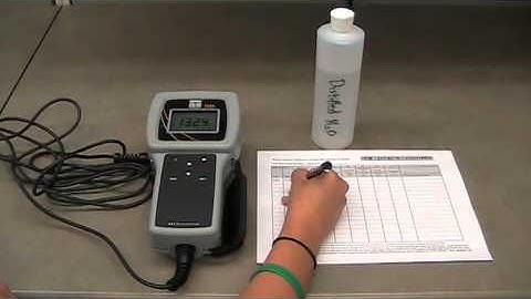 Dissolved Oxygen Meter Calibration