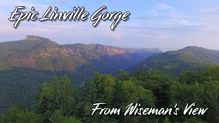 Epic Linville Gorge from Wiseman's View 4K