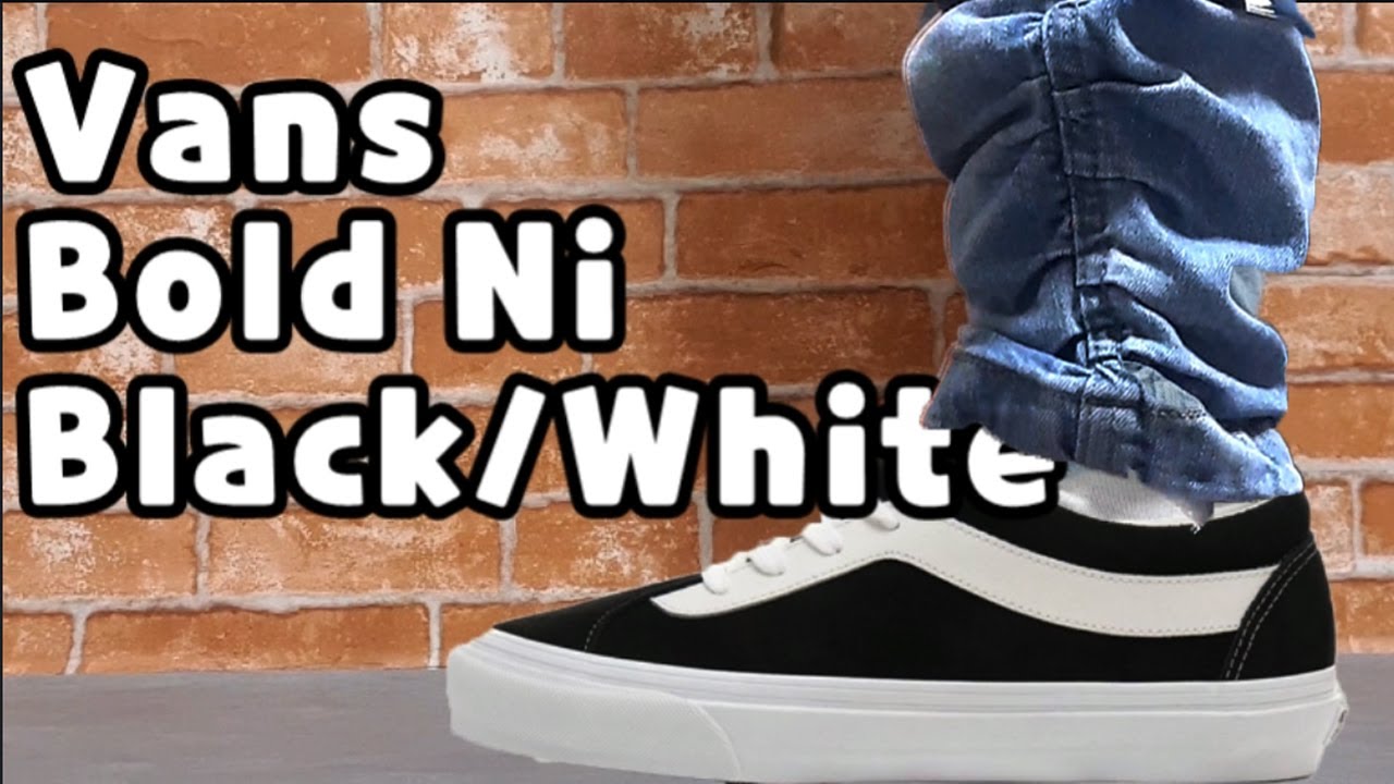 Vans Bold Ni Black unboxing/Vans Bold Ni on feet review - YouTube