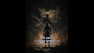 Your pain is building something they can't break.