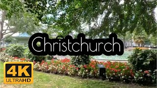 Christchurch New Zealand Walkaround [4K]