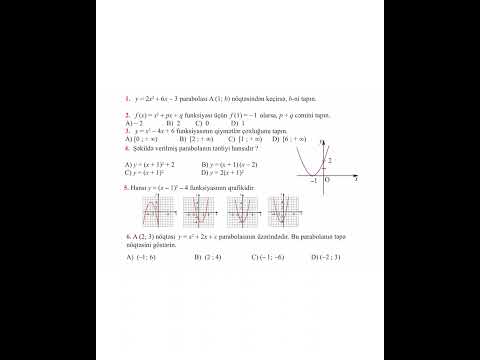 9-cu Sinif Riyaziyyat KSQ 3