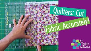 Episode 3: Precision Fabric Cutting, Part 1