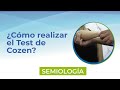  sabes como realizar el test de cozen