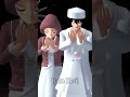 Sakura school simulator Mio bertemu hantu | Untung ada ustad bacain doa | hantunya gosong #shorts