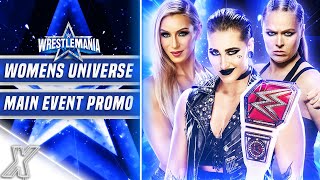WWE: Rhea Ripley vs Charlotte Flair vs Ronda Rousey - Wrestlemania Hype Promo (2K22 Universe)
